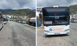 Alanya’da halk otobüsü şoförleri isyanda