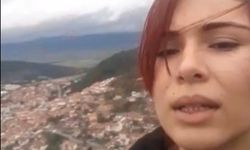 Genç kız son videosunu çekip uçurumdan atladı! | VİDEO HABER