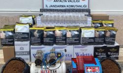 Kaçak sigara imalathanesine jandarma baskını