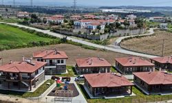 Yangınından etkilenen köy TOKİ ile küllerinden yeniden doğdu
