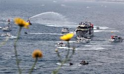 Antalya 19 Mayıs'ı denizde kutladı