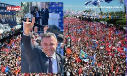 Başkan Yücel’den ‘Bozkurt selamlı’ Erdoğan coşkusu