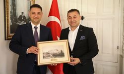 Ukrayna Antalya Konsolosu Voronin’den Başkan Yücel’e ziyaret 