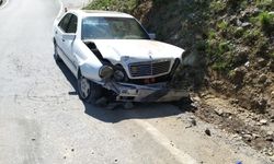 Alanya’da yayla yolunda kaza: 1 yaralı