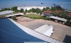 Faciadan dönülen patlamada kazanın fırladığı o anlar kamerada!
