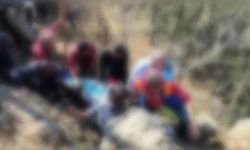 Alanya’da kayalıklardan düşerek ağır yaralandı