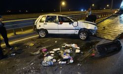 Alanya yolunda feci kaza : 5 yaralı