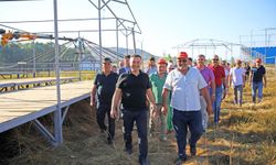 Başkan Yücel pehlivanlar diyarını yerinde inceledi