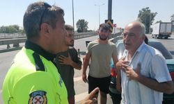 Alanya yolunda kaza sonrası sürücüler arasında tartışma çıktı