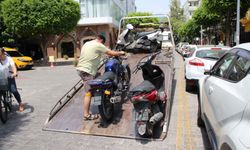 Alanya'da motosiklet hırsızı yakalandı 