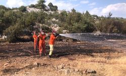 Akseki'deki bozuk ormanlık yangını söndürüldü