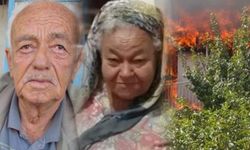 Yaşlı çift yangında hayatını kaybetti