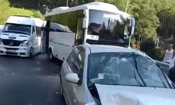 12 araç birbirine girdi, ortalık savaş alanına döndü