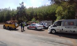 Alanya’da jandarma safariler ve motosikletlilere ceza yağdırdı