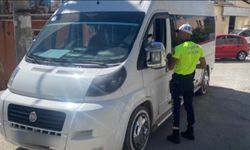 Alanya’da 4 okul servis aracına para cezası uygulandı