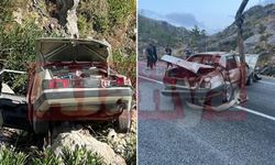 Alanya’da otomobil uçuruma düştü, 1 kişi yaralandı
