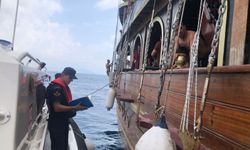 Alanya’da atık vermeyen tekne ve yata 146 bin TL’lik ceza