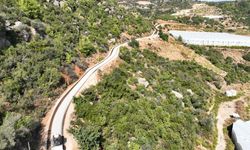 Alanya'da kırsaldan merkeze 4 koldan asfalt çalışması devam ediyor