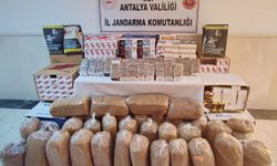 Alanya’da jandarmadan kaçak tütün operasyonu