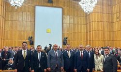 Başkan Yücel, TBMM’de MHP’nin grup toplantısına katıldı