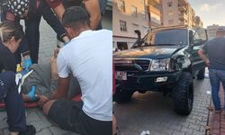 Alanya’da otomobilin  çarptığı yaya ağır yaralandı
