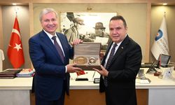 Moskova Hükümeti Bakanı Başkan Böcek’i ziyaret etti