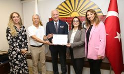TATSO’dan Eray Erdem’e üyelik teşekkürü