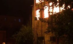 2 katlı metruk bina yangını korkuttu