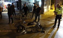 Alanya’nın komşusundaki zincirleme kazada motosiklet sürücüsü yaralandı