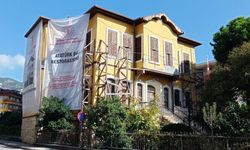 Alanya’daki Atatürk Evi’nde sonunda restorasyon çalışması başladı