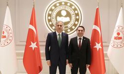 Rektör Türkdoğan’dan İçişleri Bakanı’na ziyaret