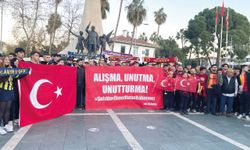 Alanya’da vatandaşlar terörü protesto etti