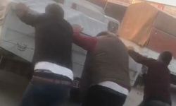 İteledikleri kamyonet kaza yapınca şok oldular