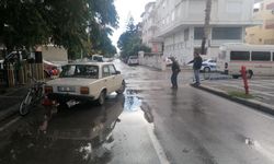 Sürücüler caddeyi çarpışan otomobillere çevirdi