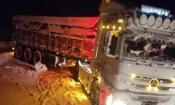 Antalya - Konya karayolunda ulaşıma "kar" engeli