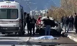 Beton mikserinin çarptığı adam feci şekilde can verdi