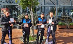 Alanya’da E-Scooter kullanıcıları bilgilendirildi