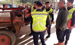 Jandarma trafikten römorklara reflektör