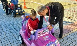 Alanya’da kırsaldaki çocuklara trafik eğitimi verildi