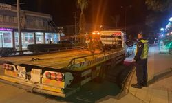 Alanya’da 3 araç trafikten men edildi