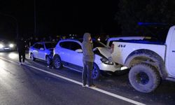 Alanya'nın komşusunda zincirleme kaza: 7 araç birbirine girdi