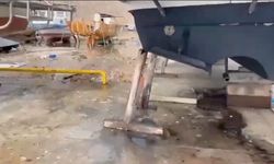Kızaktayken sızdırdığı akaryakıt denize karışan tekneye para cezası