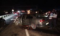 Zincirleme kazada 2 sürücü alkollü çıktı