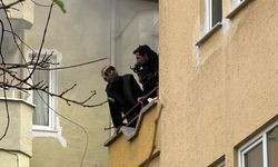 Alanya'da apartman dairesinde çıkan yangın hasara neden oldu