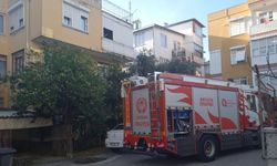 Alanya'da apartmanda çıkan yangın panik yarattı
