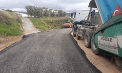 Elikesik Mahallesi’nde asfalt çalışmaları hız kesmiyor