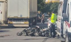 Alanya'da elektrikli bisiklet ile motosiklet çarpıştı: 1 yaralı