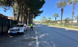 Alanya'da jandarmadan 101 araç ve sürücüsüne ceza
