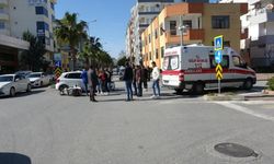 İki motosiklet çarpıştı! 1 yaralı