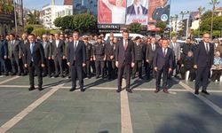 Alanya'da Çanakkale Şehitleri için çelenk sunma töreni yapıldı
